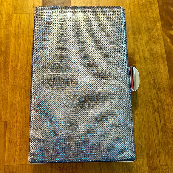 Rhinestone clutch bag multicolor - Picture 1 of 6